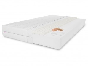 Pamäťový latexový matrac 90x200x11 cm - H3 stredne tvrdý